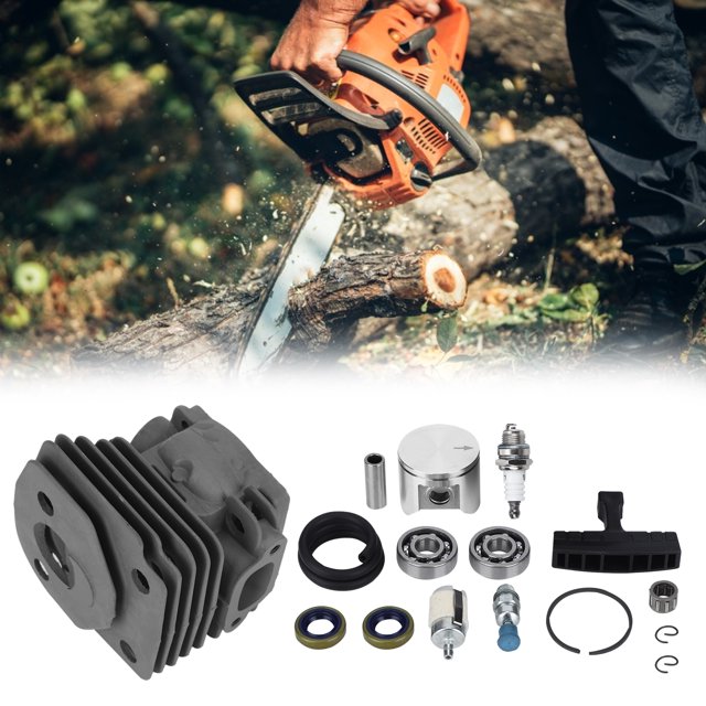 Wchiuoe Cylinder For ,47mm Cylinder Piston Kit Replacement Parts For 359 357XP EPA 357 Chainsaw,Cylinder Replacement