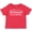 Red, variant on Inktastic From Sacramento California in White Distressed Text Boys or Girls Toddler T-Shirt