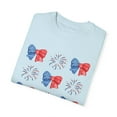 thumbnail image 3 of Coquette Bow 4th of July Fireworks Comfort Colors Women's Shirt, 3 of 7