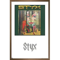 Styx - The Grand Illusion Album Series Wall Poster, 14.725" x 22.375" Framed