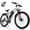 Cream, variant on X-BURNER 26" Electric Mountain Bikes,36V 10.4Ah Battery,Peak 720W Motor Ebike,Max Speed 20MPH,Rang of 22 Miles Electric Bicycle for Adults,7-speed,UL 2849