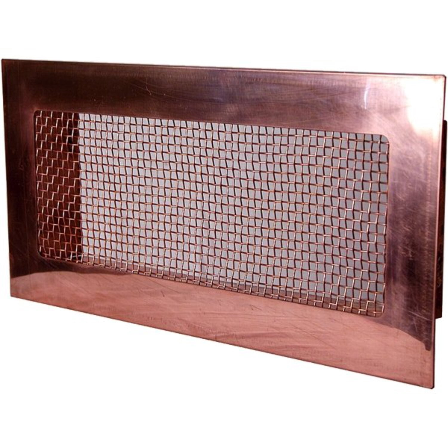 Copper Foundation Vent Vent Size: 14" W x 5" H, Mount Type: Stucco