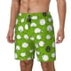 thumbnail image 1 of Balery Funny Sheep Doing Yoga Bañador para hombre, shorts de playa de secado rápido con entrepierna y forro de compresión-Small, 1 of 6