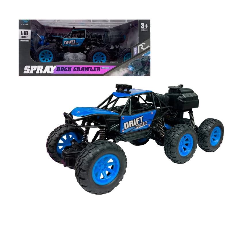 Carrito A Control Remoto Importacion Spray Luz Llantas Bodega