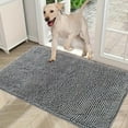thumbnail image 1 of Dog Door Mat for Muddy Paws Washable Low-Profile Entryway Rug Quick Dry Chenille, 1 of 9