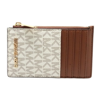 Coach Women's Crossgrain Leather Mini Skinny ID Card Case