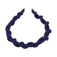 thumbnail image 5 of Unique Bargains 1 Pc Headband Colorful Cable Knit Hair Accessories for Women Dark Blue, 5 of 5
