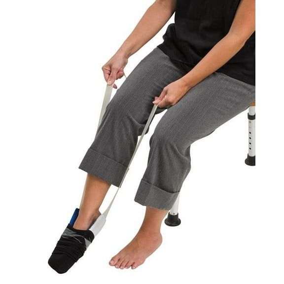 Deluxe Sock & Stocking Puller Assistant Aid - Easy Up Compression Helper Tool
