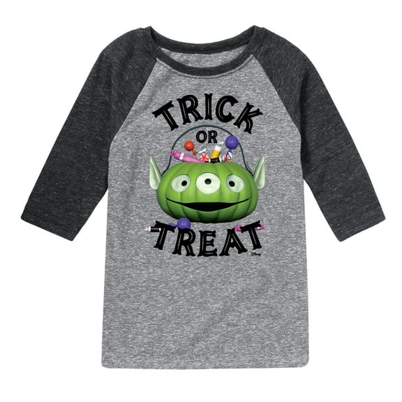Toy Story - Treat Or Treat - Toddler And Youth Raglan Graphic T-Shirt