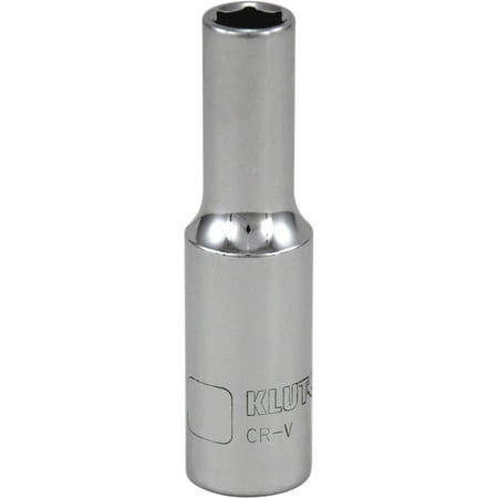 

Klutch Deep Socket Metric 10mm 3/8in.-Drive 6-Pt.