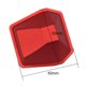 thumbnail image 5 of Cubierta del diferencial del eje 1:6, piezas de coche, carcasa de la cubierta del diferencial para Axial SCX6 Axi05000 rojo, 5 of 5