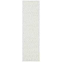 SAFAVIEH Marbella Tris Geometric Runner Rug, Beige/Cream, 2'3" x 8'