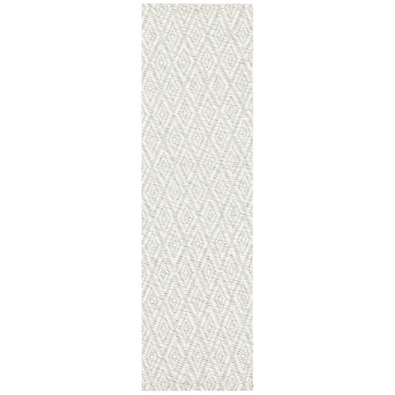 SAFAVIEH Marbella Tris Geometric Runner Rug, Beige/Cream, 2'3" x 8'