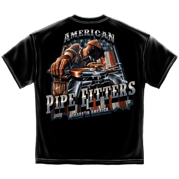 Cotton American Pipe Fitter T-Shirt