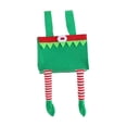 thumbnail image 1 of Bolsa de dulces para pantalones navideños, bolsa de regalo navideña, decoración, bolsa de media, bolsa para refrigerios Verde, 1 of 9