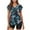 Black, variant on yievot Women's Tankini Swimsuits Ruffled Flowy Tankini Tops with Boy Shorts Swimwear Tummy Control Two Piece Bathing Suits