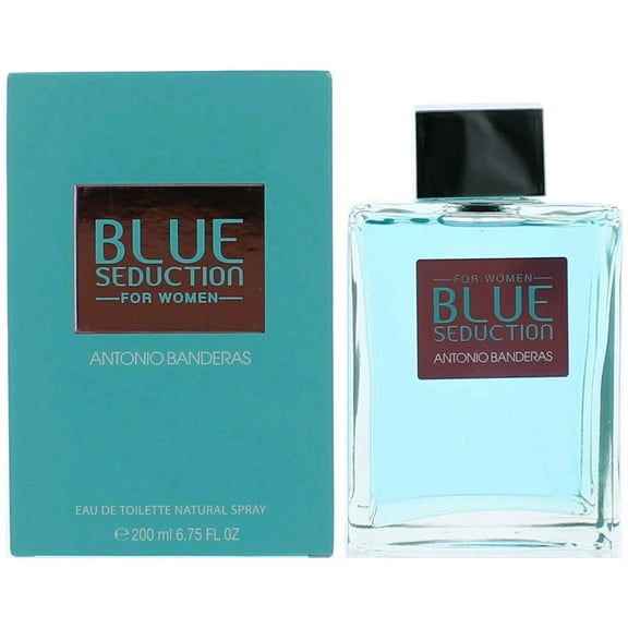 Blue Seduction by Antonio Banderas, 6.7 oz Eau De Toilette Spray for Women