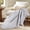 Gray, variant on Levtex Home - Martha Stripe - Throw - Stripe - Blue White - Quilted Throw (50x60in.) - Cotton