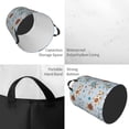 thumbnail image 5 of Lsque Sea Turtle pattern Laundry Hamper Basket, Tall Woven Rope Hamper Basket for Clothes, Lightweight Storage Basket, Collapsible Waterproof-Small, 5 of 8