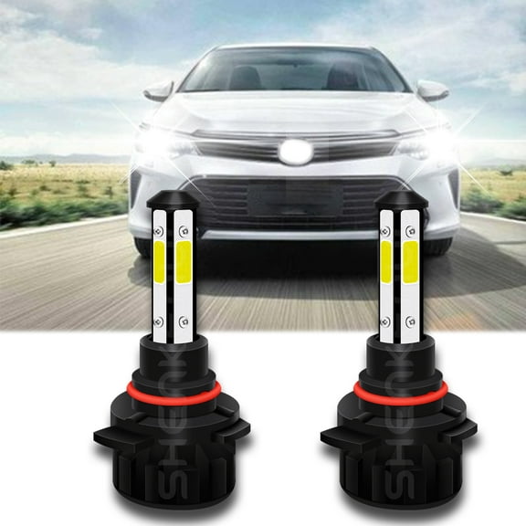 For Toyota RAV4 2016 2017 2018 - 2PC 9012 LED Headlight  6000K White Hi/Low Bulbs