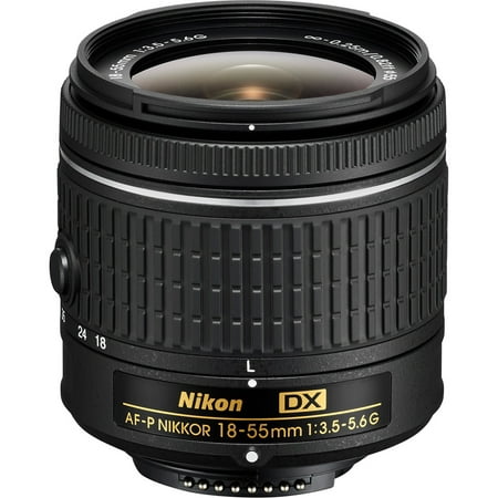 Nikon AF-P DX NIKKOR 18-55mm f/3.5-5.6G Lens (Best Nikon Fixed Lens)