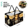 thumbnail image 2 of Honeybee Large Foldable Oxford Cloth Storage Bins: Versatile Shopping, Laundry, and Storage Solution, 2 of 7