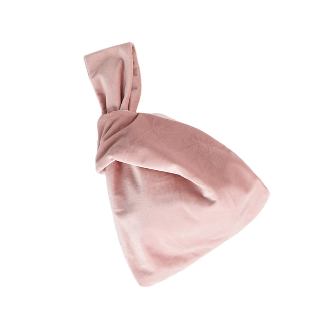 Bolso de Mano Minnieouse de Terciopelo Rosa para Mujer
