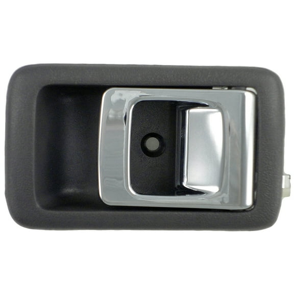 Dorman 79520 Interior Door Handle for Specific Toyota Models, Textured Chrome Lever; Gray Housing