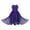 Purple, variant on iiniim Kids Girls Sleeveless Floral Lace Shiny Rhinestone Maxi Dress Birthday Party Formal Dance