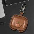 thumbnail image 1 of Peggybuy Retro Leather Case for AirPods 4 Leather Case Cover with Keychain Earbuds Charging Case Protective Cover Skin for Apple AirPods 4 Generation 2024 Cover, 1 of 9