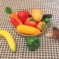thumbnail image 3 of 13PCS Artificial Vegetables Cucumber Tomato Pepper Corn Potato Bamboo Eggplant Radish Garlic Home Decoration Fake Veggies Party Wedding Ornament, 3 of 3