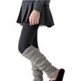 thumbnail image 2 of KAUOD Toddler Girls Thermal Leggings Fleece Thick Winter Tights Kids Stretchy Soft School Dance Casual Leggings Bottom, 2 of 6