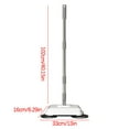SPOORYYO Hand Push Sweeper Manual Vacuum Cleaner and Mop for Home Use