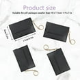 thumbnail image 7 of Sekonow 4Pcs Birth Control Pill Case Holder, PU Leather Birth Control Case Sleeve Wallet with Snap and Keyring, Privacy Protection Contraceptive Medicine Holder Keychain, 7 of 7