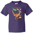 thumbnail image 3 of Inktastic Best Egg Hunter Ever Easter Dinosaur Youth T-Shirt, 3 of 5