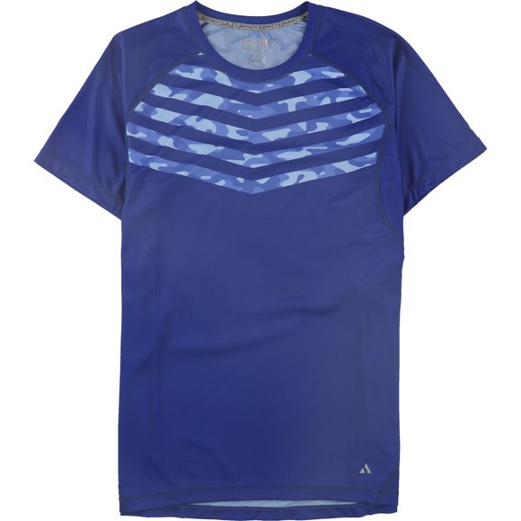 SOLFIRE Camiseta gráfica Full Speed para hombre, azul, mediana