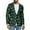Saint Green Shamrock, variant on Men's Suit Jacket Long Sleeve Sport Jacket Suit Lightweight Sport Coat Jackets Regular Fit Sport Coat Blazer Mens St Patrick Day Outfits, Saint Patricks Shamrocks, Size 5XL