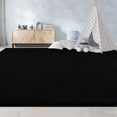 thumbnail image 6 of Large Area Rugs For Living Room Bedroom  7x10 Feet Black Rug Minimalist Modern Shag Soft Thick Comfy Memory Foam Indoor Carpet Non-slip Washable Dorm Home Decor, 6 of 8