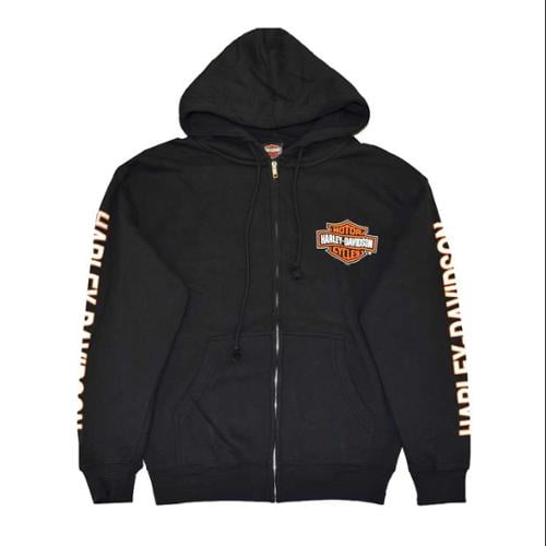 harley davidson half zip sweatshirt
