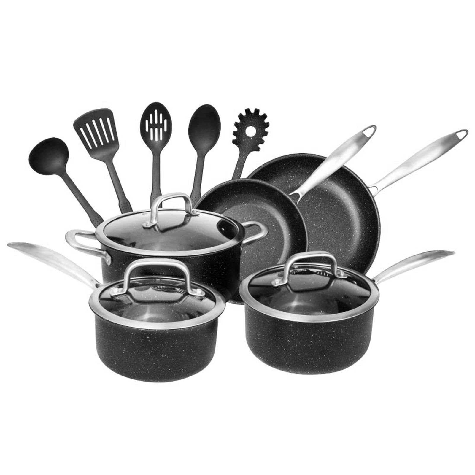 Nonstick Stainless Steel Cookware Set For Kitchen，ScratchResistant