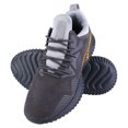 thumbnail image 2 of Zapatos al aire libre para hombres Primavera Transpirable Deportes de moda Zapatos casuales para correr (gris oscuro 43), 2 of 8