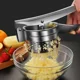 thumbnail image 3 of Herramientas de cocina de conveniencia Máquina de patatas de acero inoxidable Exprimidor de patatas, frutas y verduras Prensador de patatas Triturador de patatas Herramientas, 3 of 6