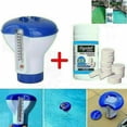 thumbnail image 1 of Dispensador de cloro flotante para bañera de hidromasaje, tabletas de cloro para piscina, spa, tabletas de 100 g, tabletas de limpieza de piscinas, dispensador químico de cloro flotante para, 1 of 5