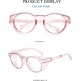 thumbnail image 3 of Safety Glasses Square Round Goggles Anti Fog Anti Pollen Blue Light Blocking Glasses For Men Women, 3 of 4