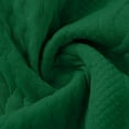 thumbnail image 6 of Wang6 Quarter Zip up Pullovers for Women Causal Long Sleeve Lapel Hoodless Sweatshirts Girls Loose Fit V Neck Tops Solid Tshirts with Pockets Green S, 6 of 6