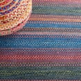 thumbnail image 6 of SAFAVIEH Kilim Leon Striped Cotton Runner Rug, Orange/Green, 2'3" x 9', 6 of 8