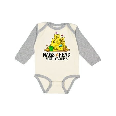 

Inktastic Nags Head North Carolina Gift Baby Boy or Baby Girl Long Sleeve Bodysuit