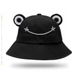 thumbnail image 2 of Sombrero de pescador de rana para mujer, sombrero de pescador de rana, sombrero de pescador de verano para exteriores, sombrero de pescador transpirable plegable para mujer Levamdar LKX-0698-5, 2 of 7