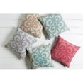 thumbnail image 5 of Transitional AL002-2020P Square 20" x 20" Pillow Cover + Poly Insert, 5 of 5