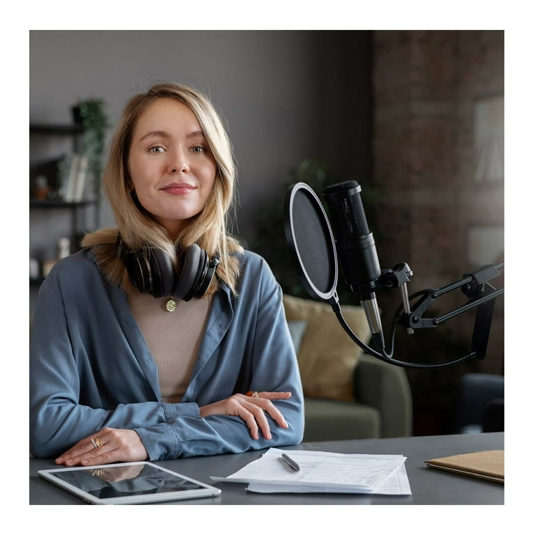 Audio-Technica AT2020 Recording Mic Set, Studio Condenser, Knox